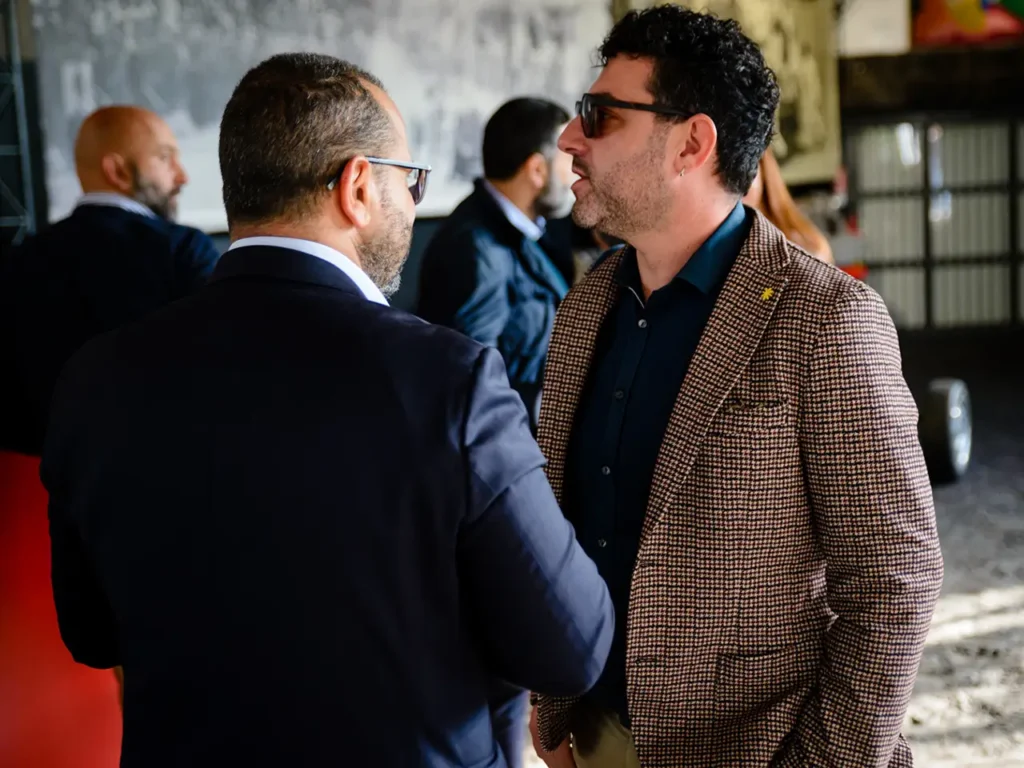 Fabrizio Reitano e Salvo Nicastro di Pizzeria Italia